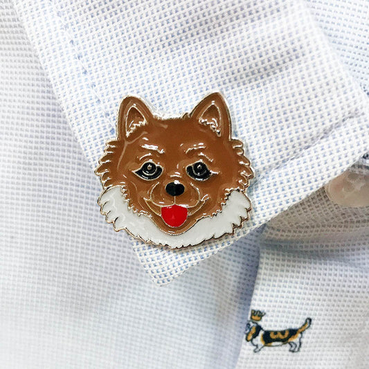 Dog Brooch Portraits - metal pins for dog lovers, perfect for clothing, caps, backpacks and decor