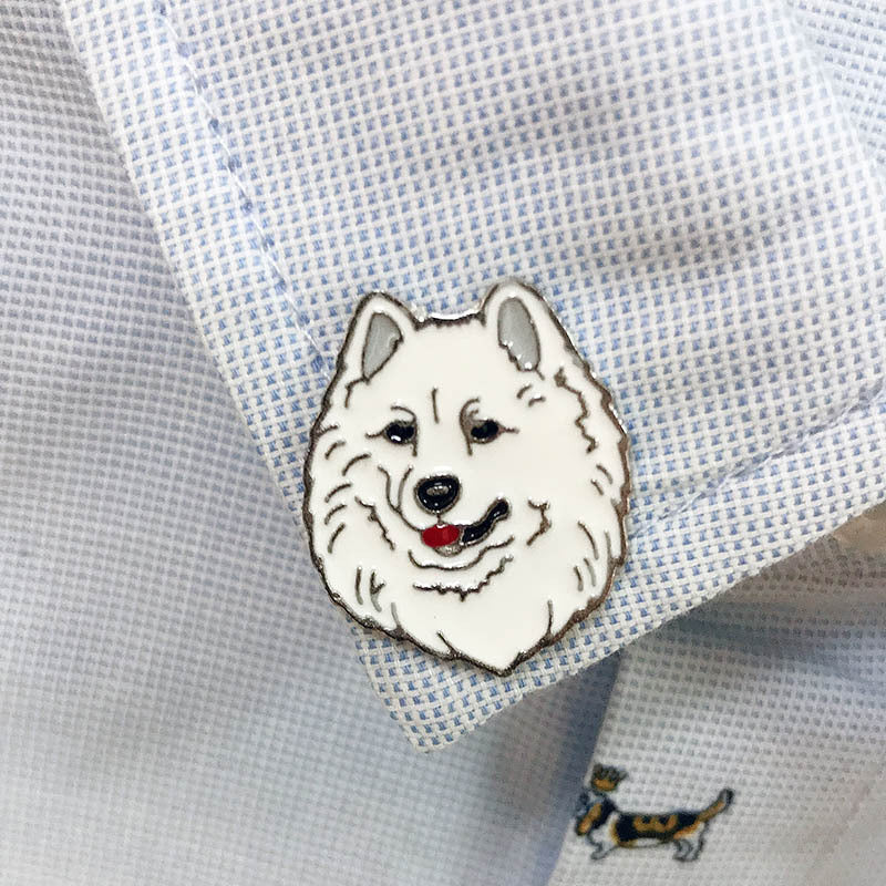 Dog Brooch Portraits - metal pins for dog lovers, perfect for clothing, caps, backpacks and decor