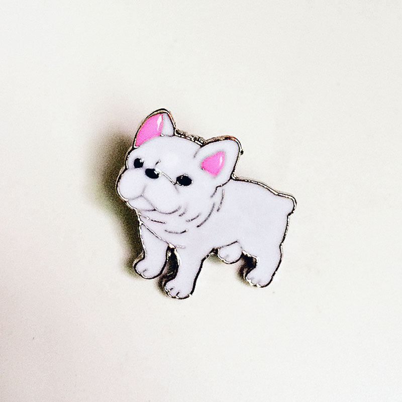 Dog Brooch - metal pins for dog lovers, perfect for clothing, caps, backpacks and decor