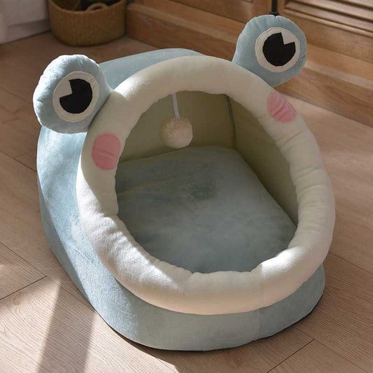 Cutey Frog Hearty Pet Bed