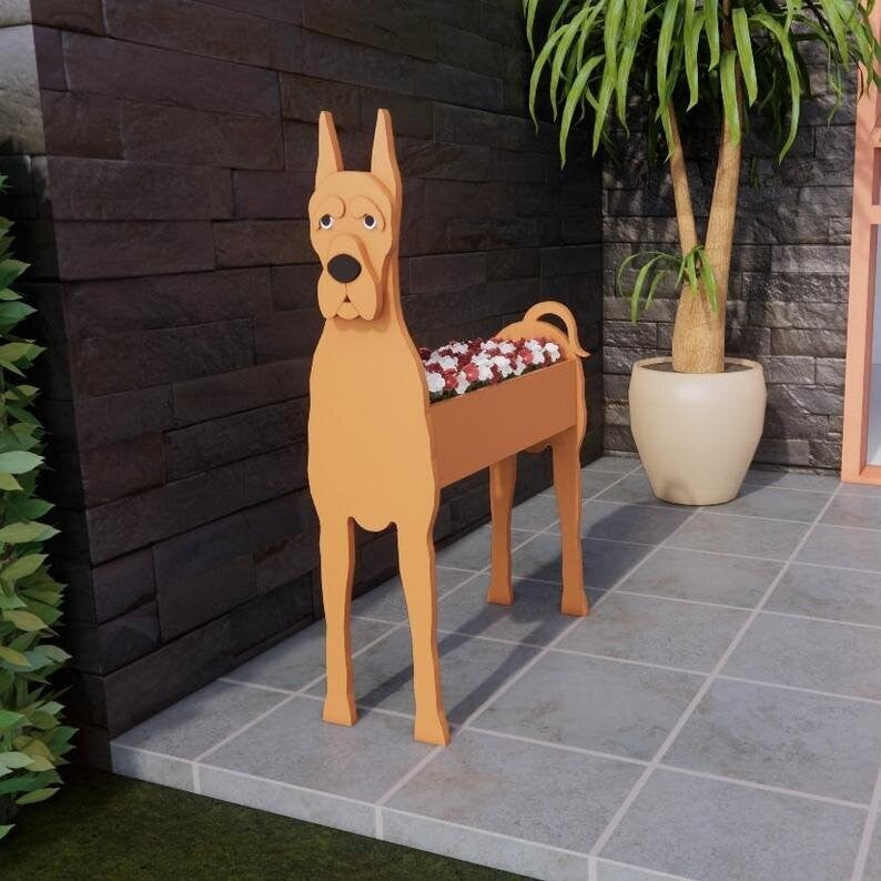 Dog Planters for garden and home decor