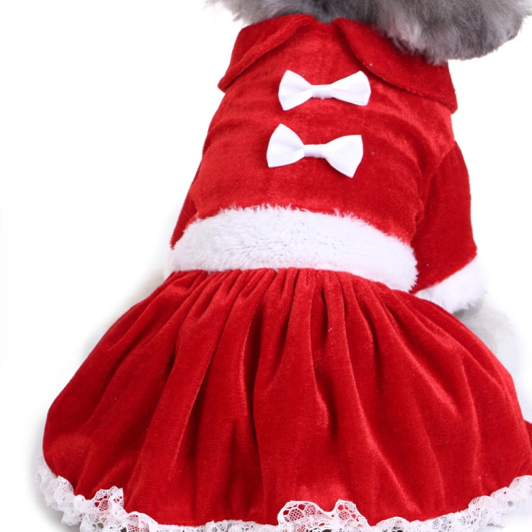 Christmas Bow Santa Dress