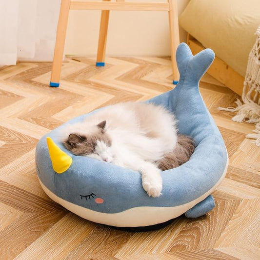 Narwhal Magical Whale Pet Bed